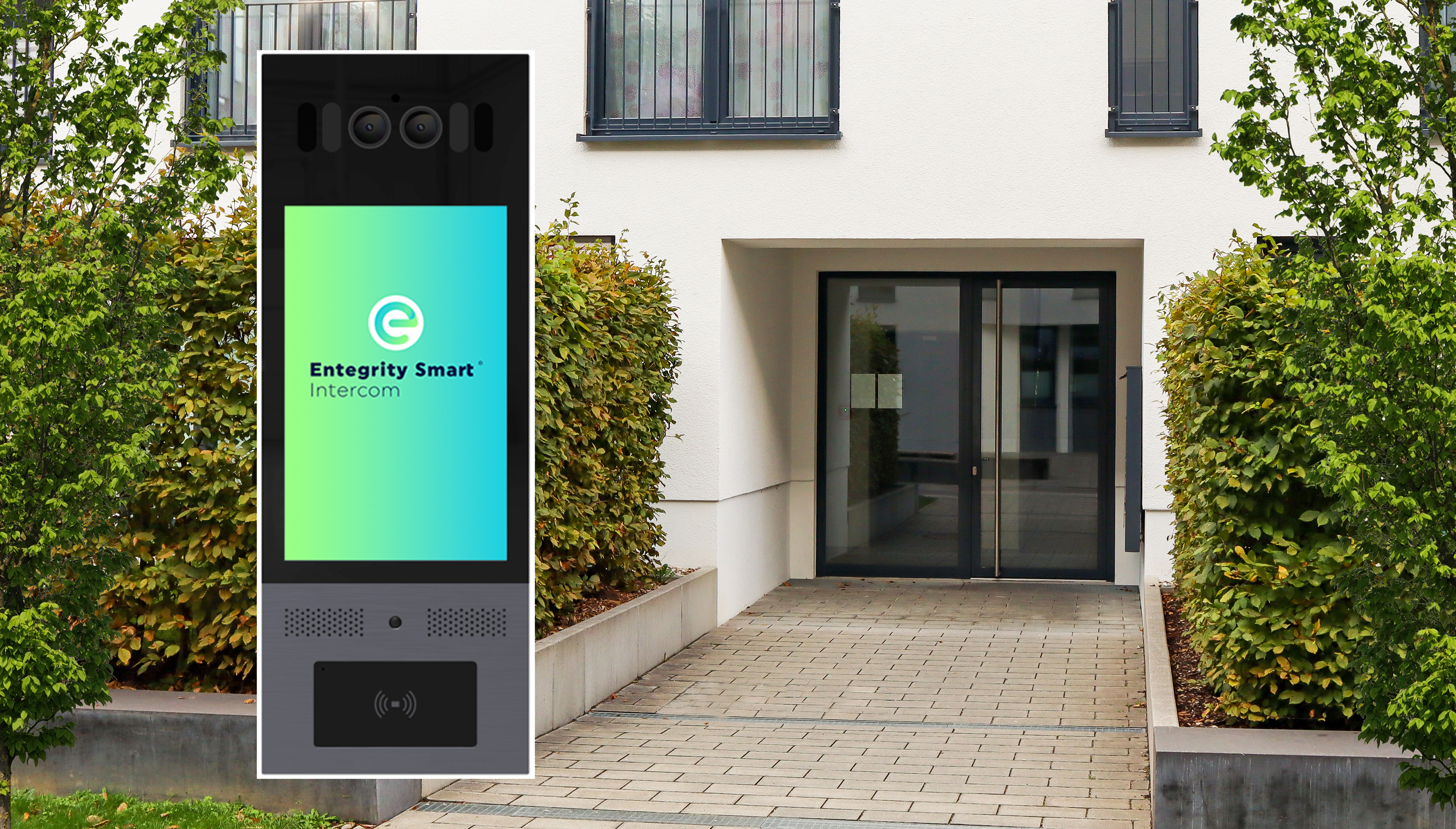 VIZpin Expands its Visitor Management and Access Control Solutions with the Entegrity Smart Video Intercom Panel featured image